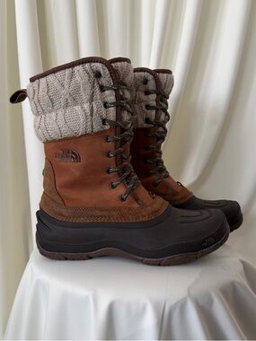 The North Face Women’s Shellista II Knit Winter Boots US 9